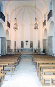 Interior del Santuario restaurado en 1998